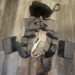 FitRx RecoverMax Heated Leg Compression Massager – Like New! Adjustable Heat